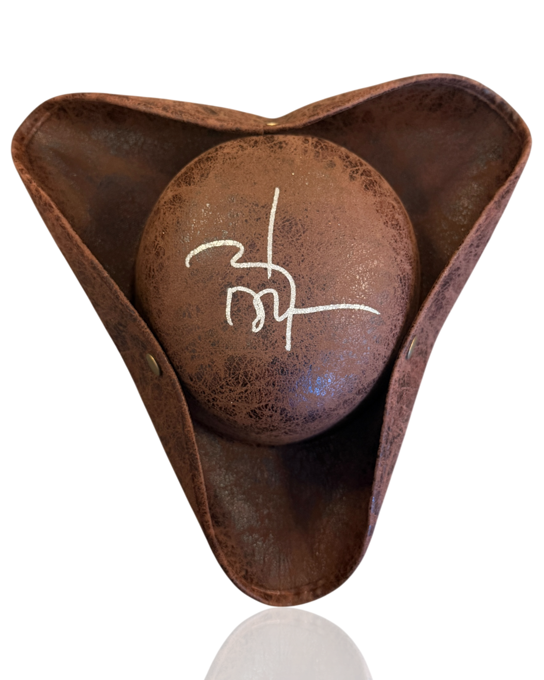 JOHNNY DEPP SIGNED PIRATES OF THE CARIBBEAN PIRATE HAT (ACG CERT AG18841)-1