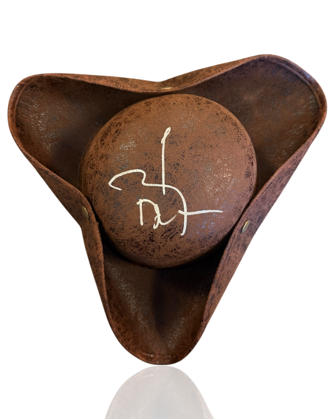 JOHNNY DEPP SIGNED PIRATES OF THE CARIBBEAN PIRATE HAT (ACG CERT AG18842)-1