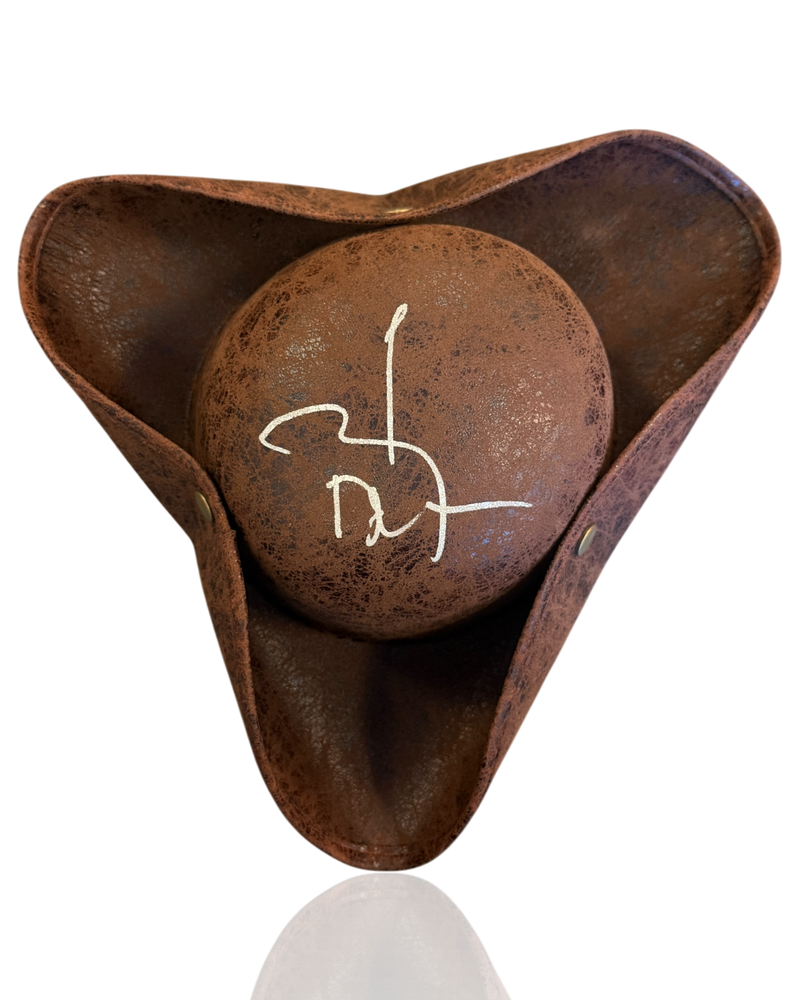 JOHNNY DEPP SIGNED PIRATES OF THE CARIBBEAN PIRATE HAT (ACG CERT AG18842)-1