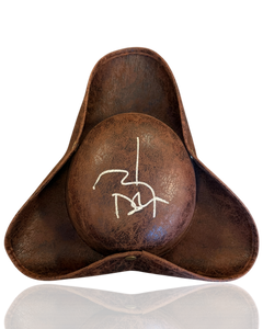 JOHNNY DEPP SIGNED PIRATES OF THE CARIBBEAN PIRATE HAT (ACG CERT AG18844)-1