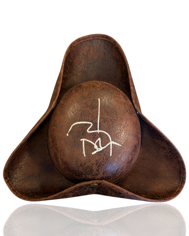 JOHNNY DEPP SIGNED PIRATES OF THE CARIBBEAN PIRATE HAT (ACG CERT AG18844)-1