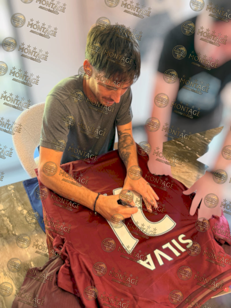 DAVID SILVA SIGNED MANCHESTER CITY 2012/13 AWAY SHIRT (ACG CERT AG136161)-2