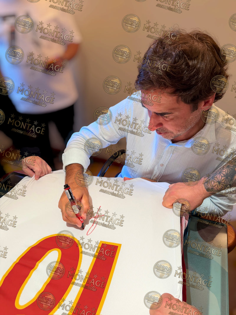 RAUL SIGNED SPAIN 2000/02 AWAY SHIRT (ACG CERT AG136172)-2