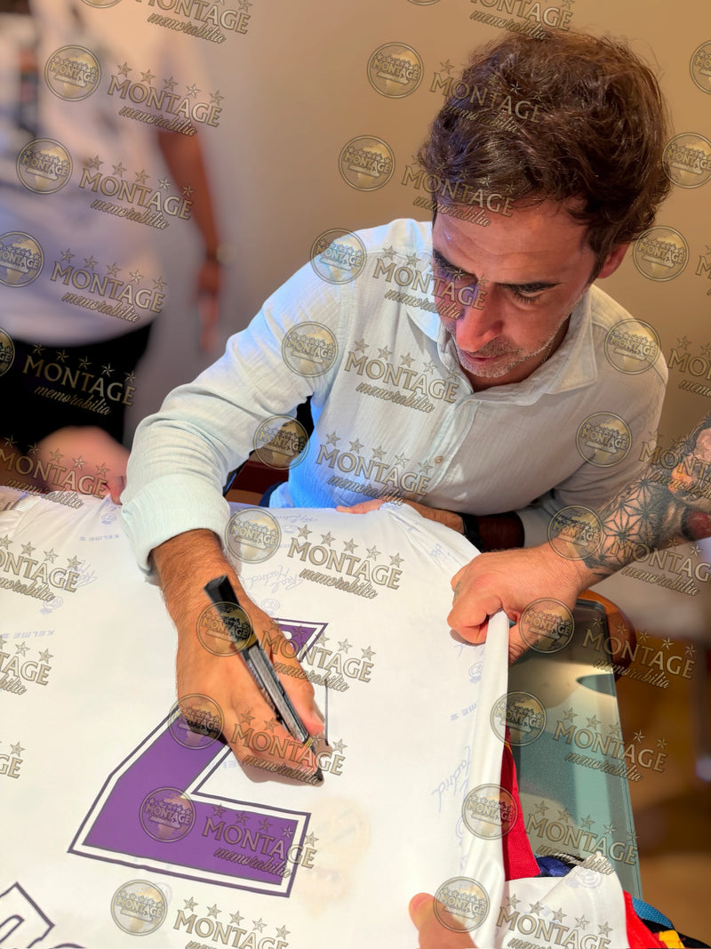 RAUL SIGNED REAL MADRID 1994/96 HOME SHIRT (ACG CERT AG136182)-2