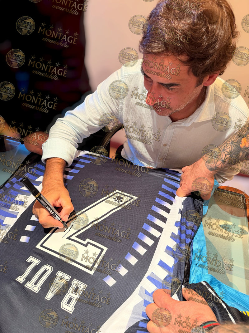 RAUL SIGNED REAL MADRID 1997/98 THIRD SHIRT (ACG CERT AG136193)-2