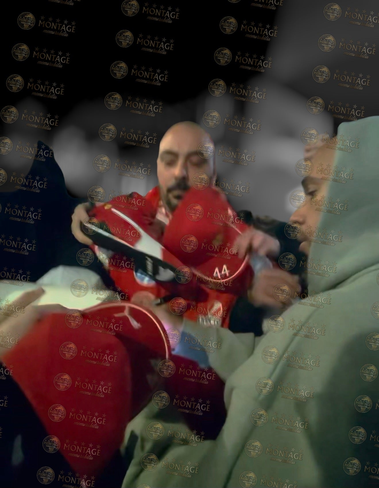 LEWIS HAMILTON SIGNED FERRARI 2025 FORMULA 1 CAP ACG LOA (ACG CERT AG17773)