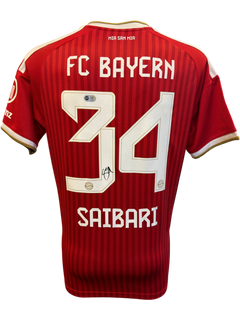 ISMAEL SAIBARI SIGNED FC BAYERN MUNICH 2026/27 HOME SHIRT (ACG CERT AG19438)-1