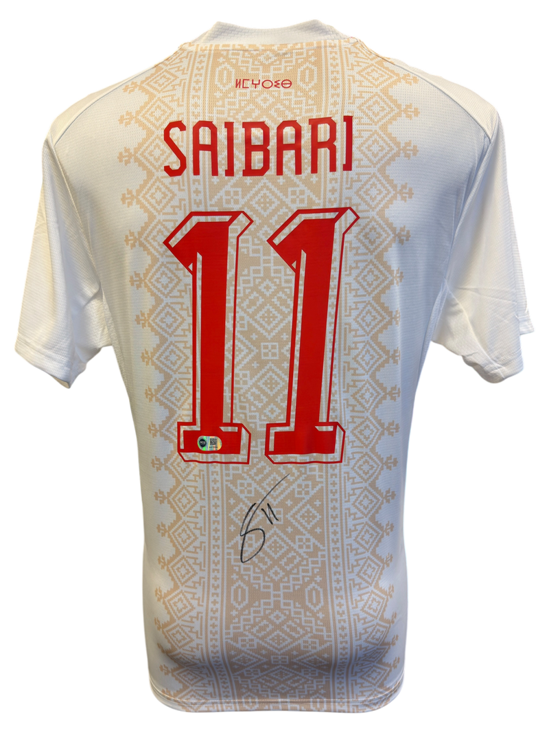 ISMAEL SAIBARI SIGNED MOROCCO 2026/27 AWAY SHIRT (ACG CERT AG19440)-1