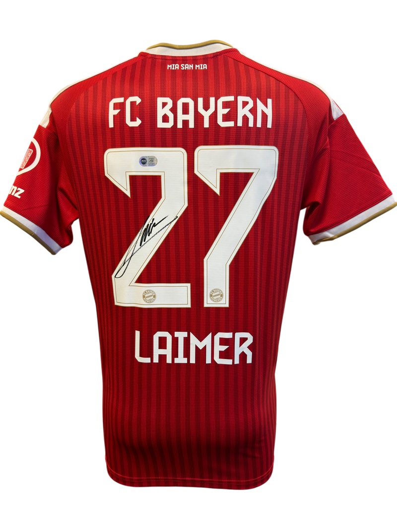 KONRAD LAIMER SIGNED FC BAYERN MUNICH 2026/27 HOME SHIRT (ACG CERT AG19441)-1