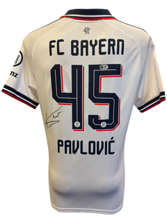 ALEKSANDAR PAVLOVIC SIGNED FC BAYERN MUNICH 2026/27 AWAY SHIRT (ACG CERT AG19442)-1