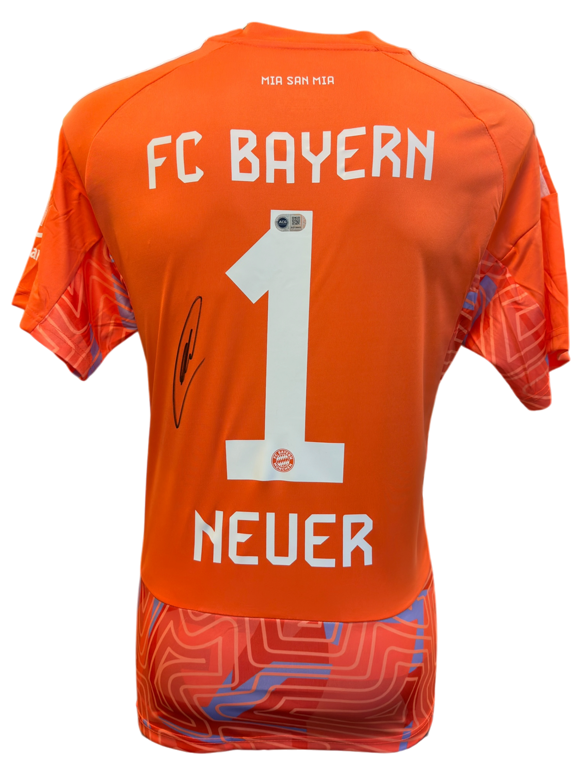 MANUEL NEUER SIGNED FC BAYERN MUNICH 2026/27 GOALKEEPR SHIRT (ACG CERT AG19443)