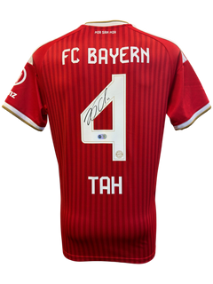 JONATHAN TAH SIGNED FC BAYERN MUNICH 2026/27 HOME SHIRT (ACG CERT AG19444)-1
