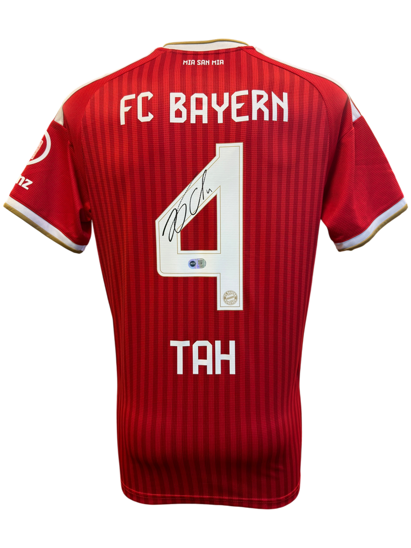 JONATHAN TAH SIGNED FC BAYERN MUNICH 2026/27 HOME SHIRT (ACG CERT AG19444)-1