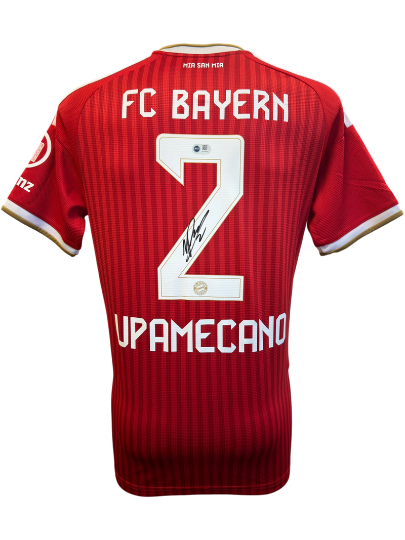 DAYOT UPAMECANO SIGNED FC BAYERN MUNICH 2026/27 HOME SHIRT (ACG CERT AG19446)-1
