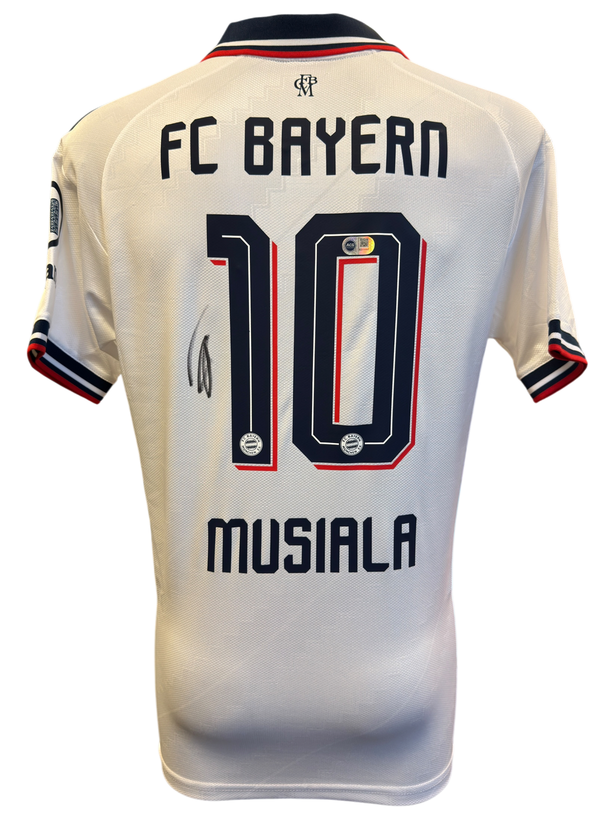 JAMAL MUSIALA SIGNED FC BAYERN MUNICH 2026/27 AWAY SHIRT (ACG CERT AG19447)-1