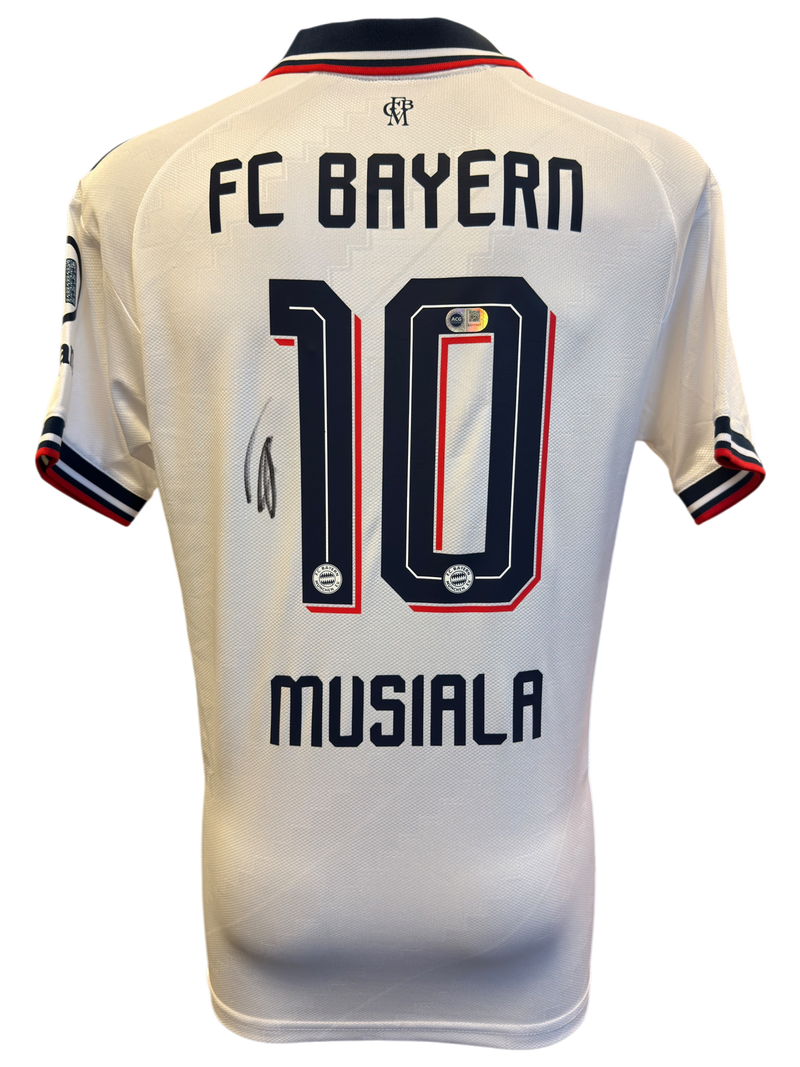 JAMAL MUSIALA SIGNED FC BAYERN MUNICH 2026/27 AWAY SHIRT (ACG CERT AG19447)-1