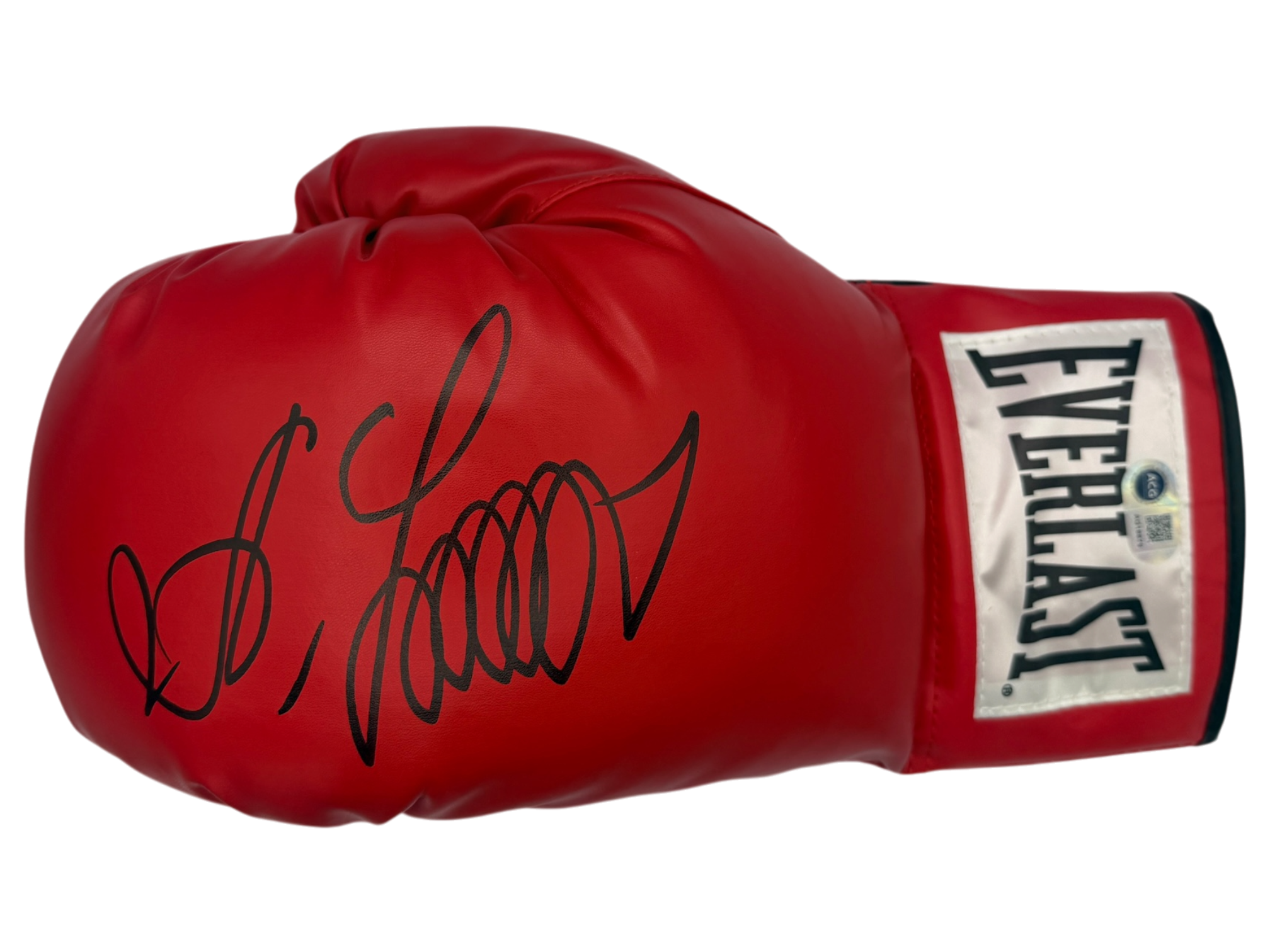 OLEKSANDR USYK SIGNED RED EVERLAST BOXING GLOVE UNDISPUTED CHAMP (ACG CERT AG18879)