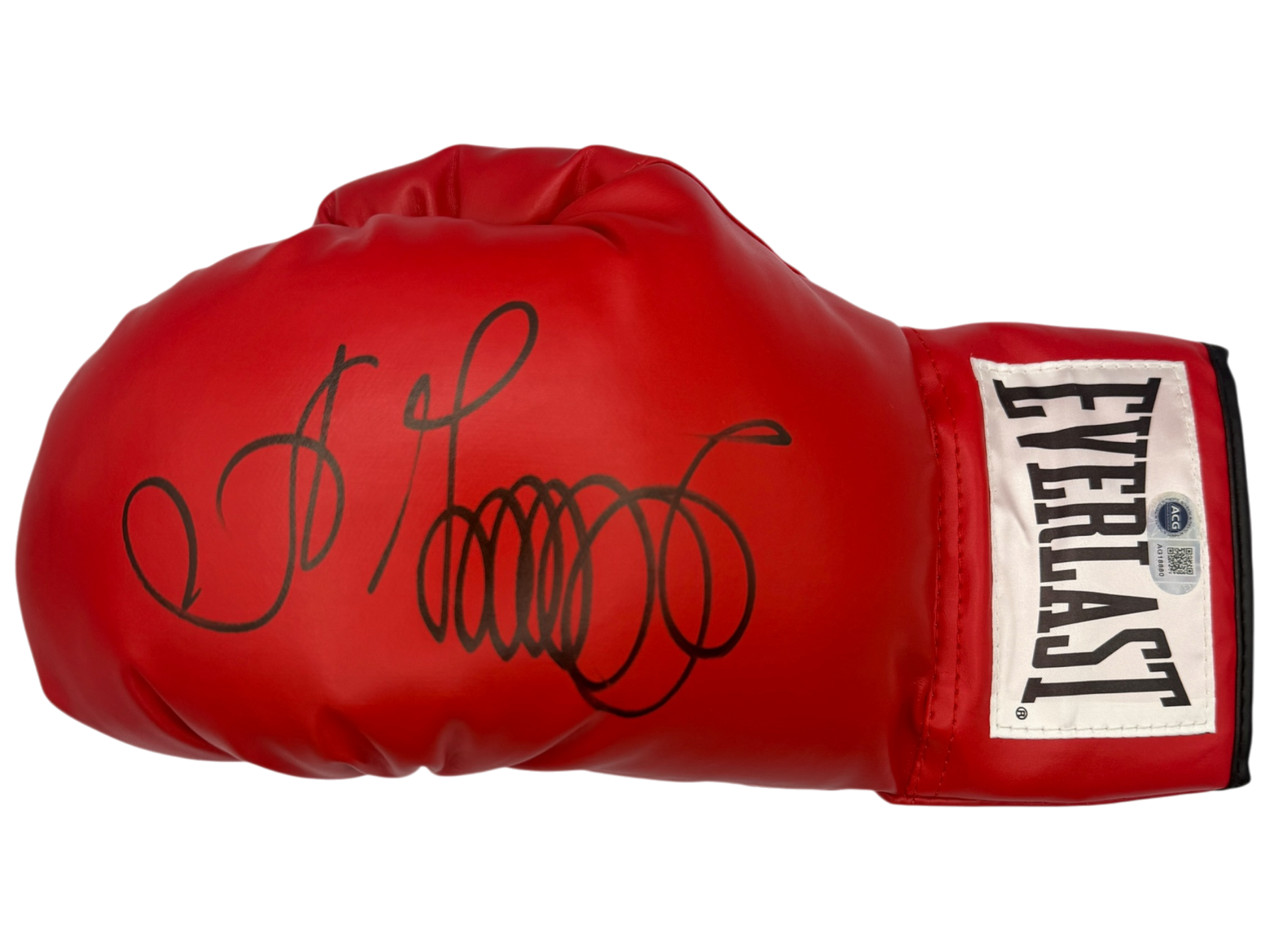 OLEKSANDR USYK SIGNED RED EVERLAST BOXING GLOVE UNDISPUTED CHAMP (ACG CERT AG18880)-1