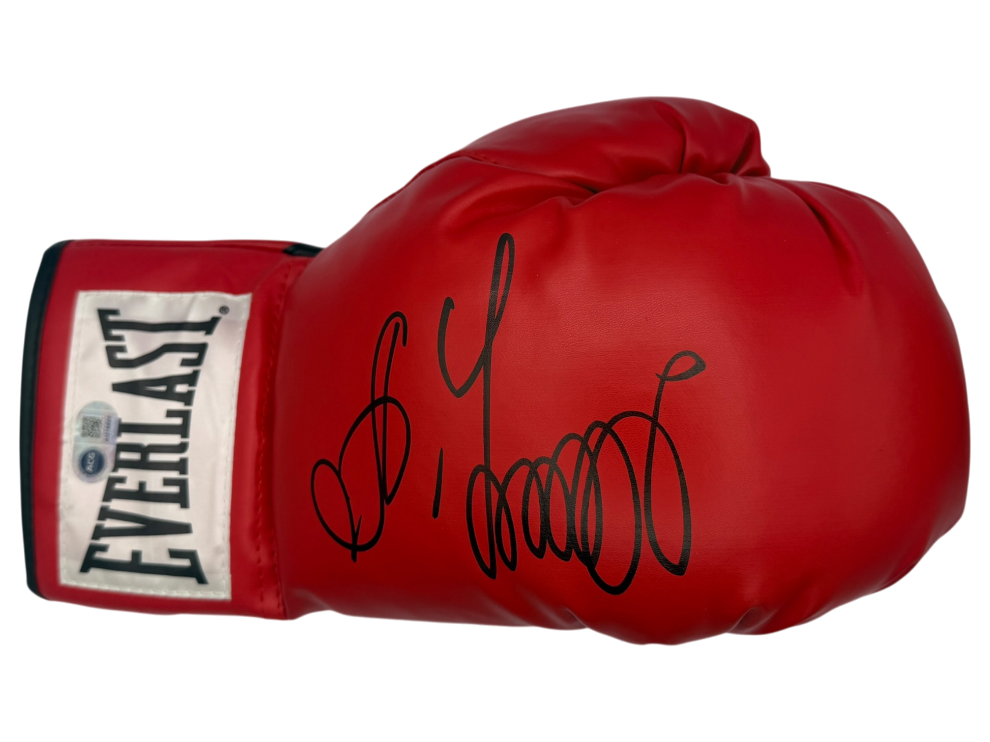 OLEKSANDR USYK SIGNED RED EVERLAST BOXING GLOVE UNDISPUTED CHAMP (ACG CERT AG18885)-1