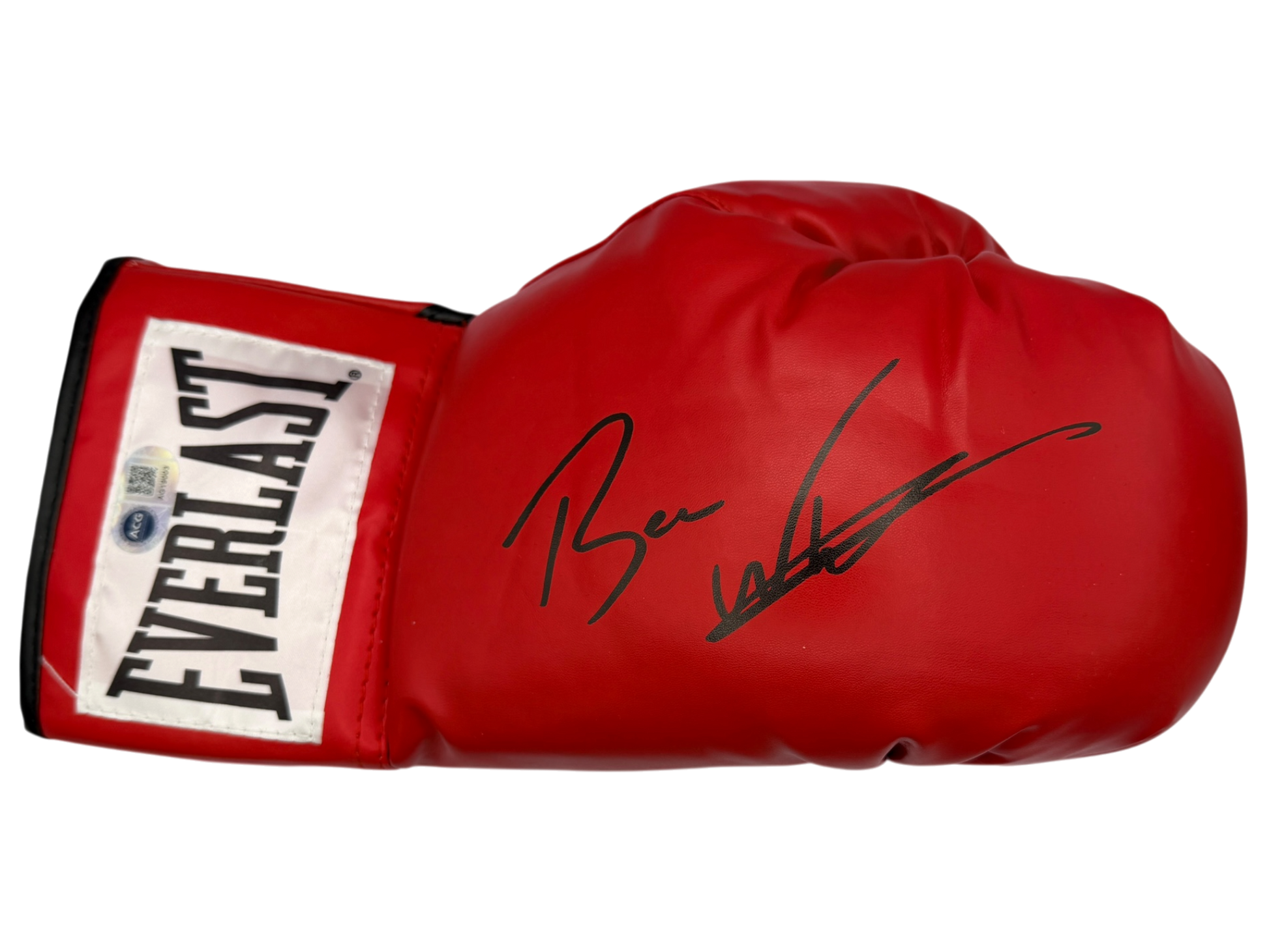 BEN WHITTAKER THE SURGEON SIGNED RED EVERLAST BOXING GLOVE (ACG CERT AG19003)-1