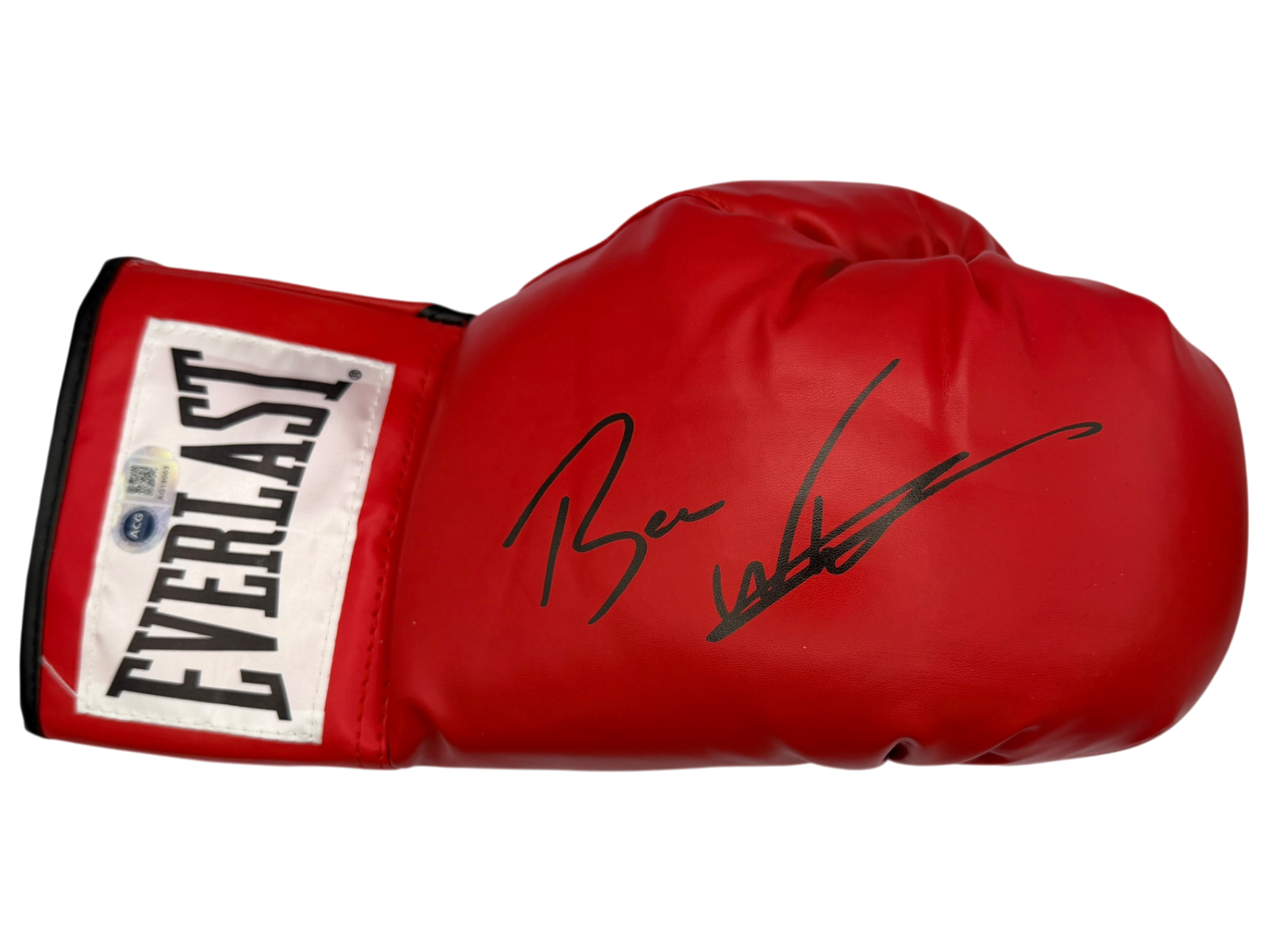 BEN WHITTAKER THE SURGEON SIGNED RED EVERLAST BOXING GLOVE (ACG CERT AG19003)
