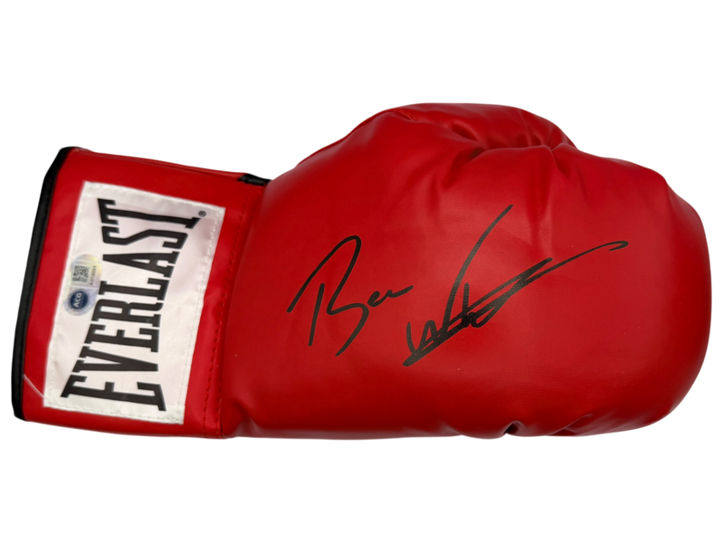 BEN WHITTAKER THE SURGEON SIGNED RED EVERLAST BOXING GLOVE (ACG CERT AG19003)-1