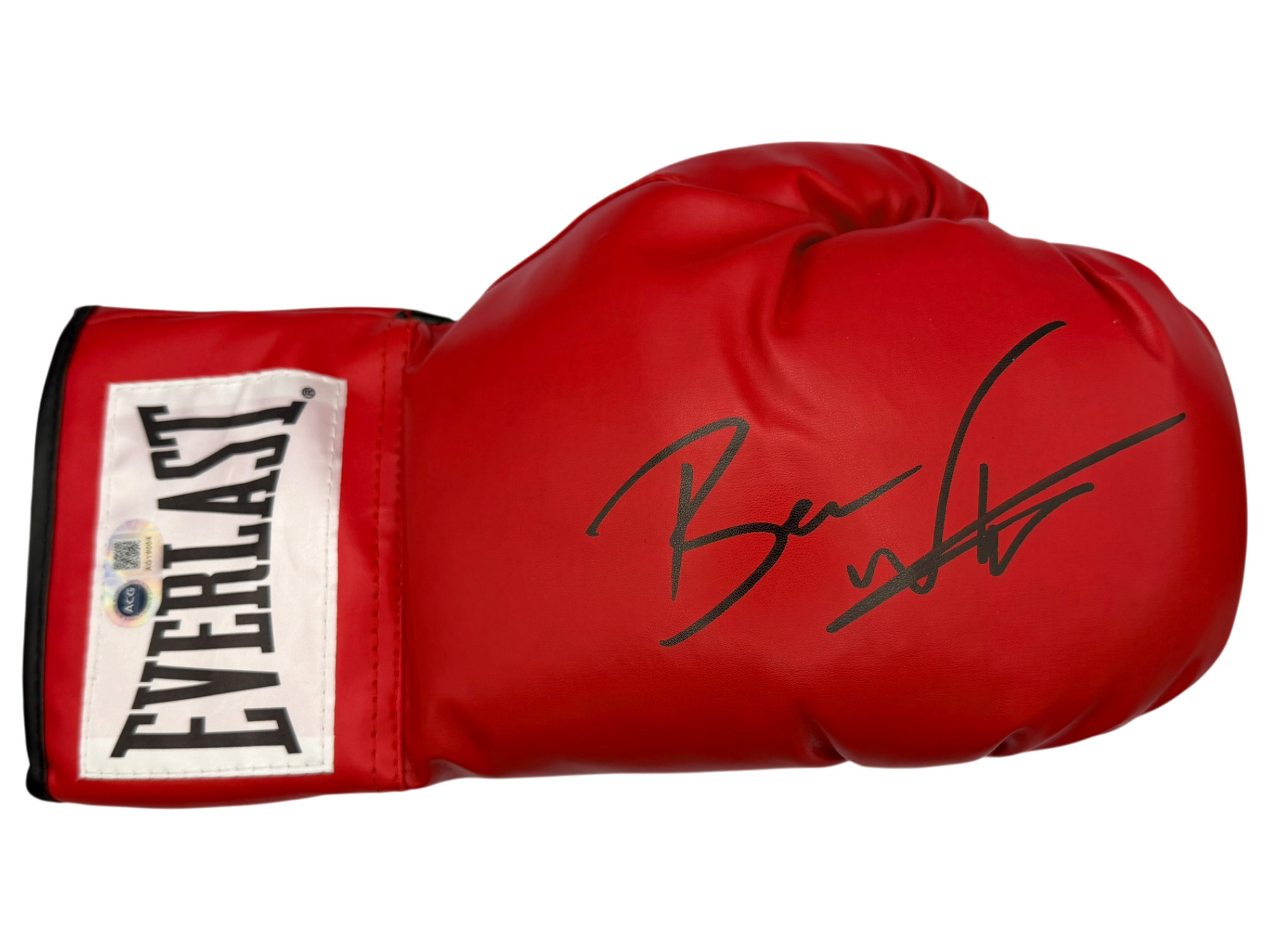 BEN WHITTAKER THE SURGEON SIGNED RED EVERLAST BOXING GLOVE (ACG CERT AG19004)