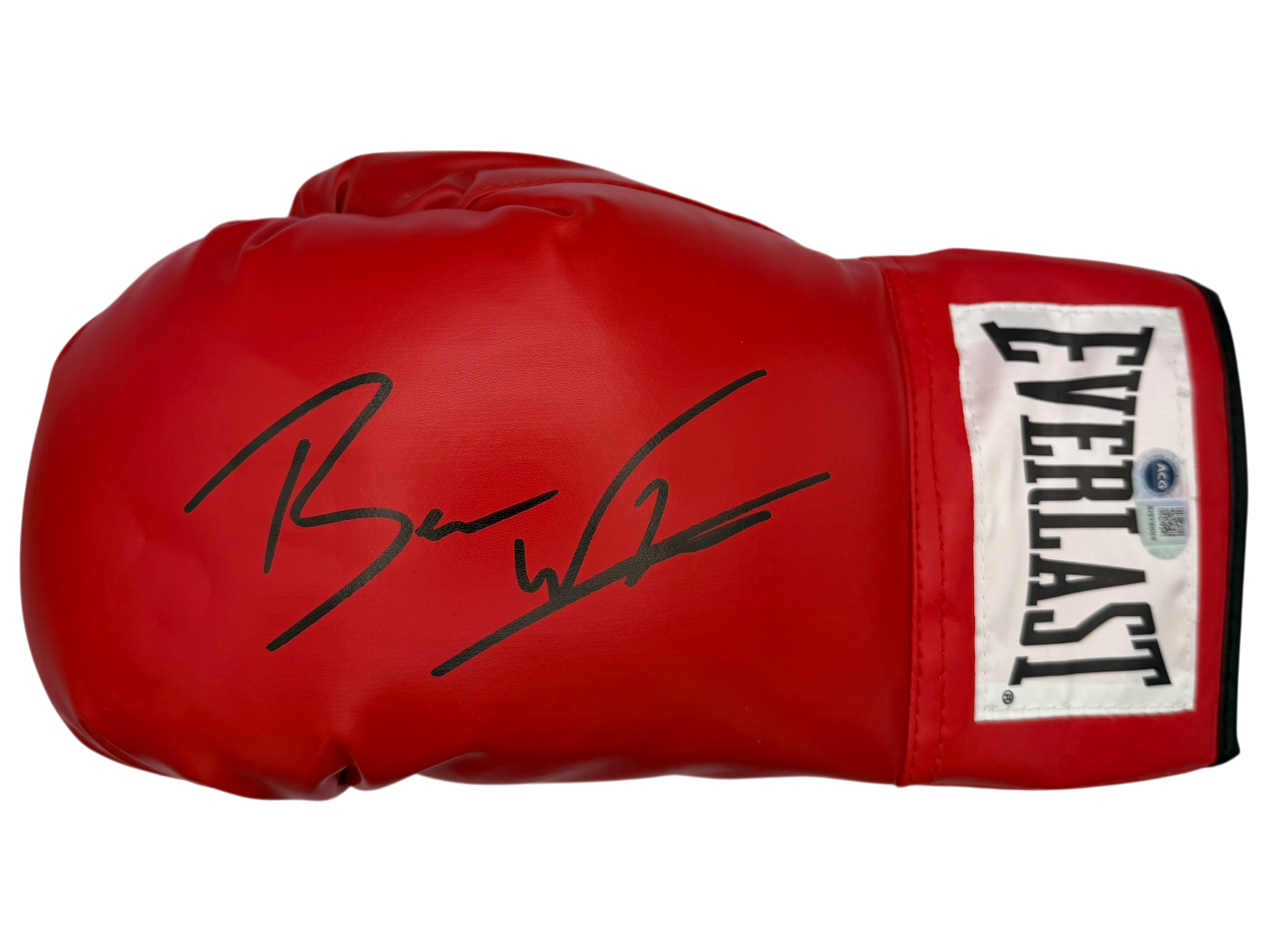 BEN WHITTAKER THE SURGEON SIGNED RED EVERLAST BOXING GLOVE (ACG CERT AG19005)-1