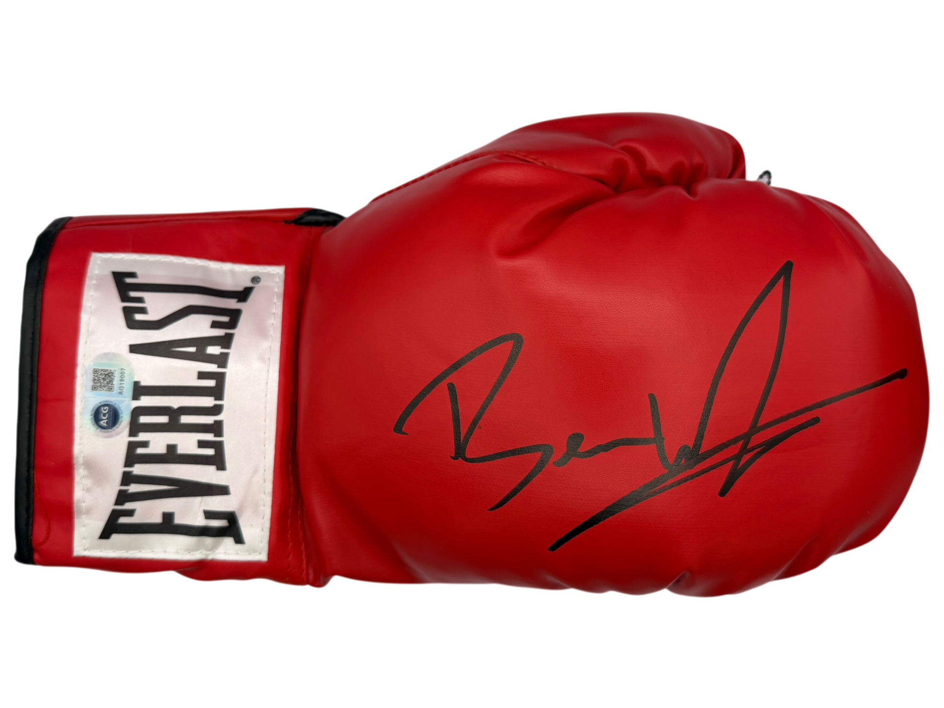 BEN WHITTAKER THE SURGEON SIGNED RED EVERLAST BOXING GLOVE (ACG CERT AG19007)-1