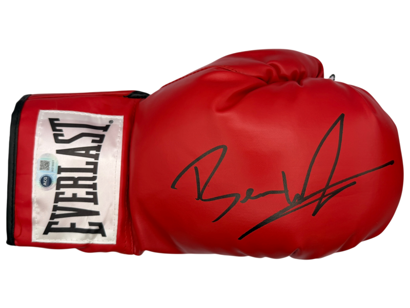BEN WHITTAKER THE SURGEON SIGNED RED EVERLAST BOXING GLOVE (ACG CERT AG19007)-1