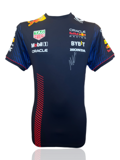 MAX VERSTAPPEN SIGNED RED BULL RACING ORACLE FORMULA 1 T-SHIRT (ACG CERT AG19012)-1