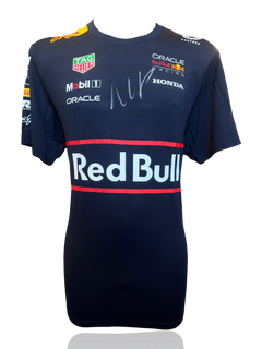 MAX VERSTAPPEN SIGNED RED BULL RACING ORACLE FORMULA 1 T-SHIRT (ACG CERT AG19014)-1