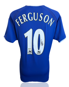 DUNCAN FERGUSON SIGNED EVERTON FC 2003/04 HOME SHIRT (ACG CERT AG19032)-1