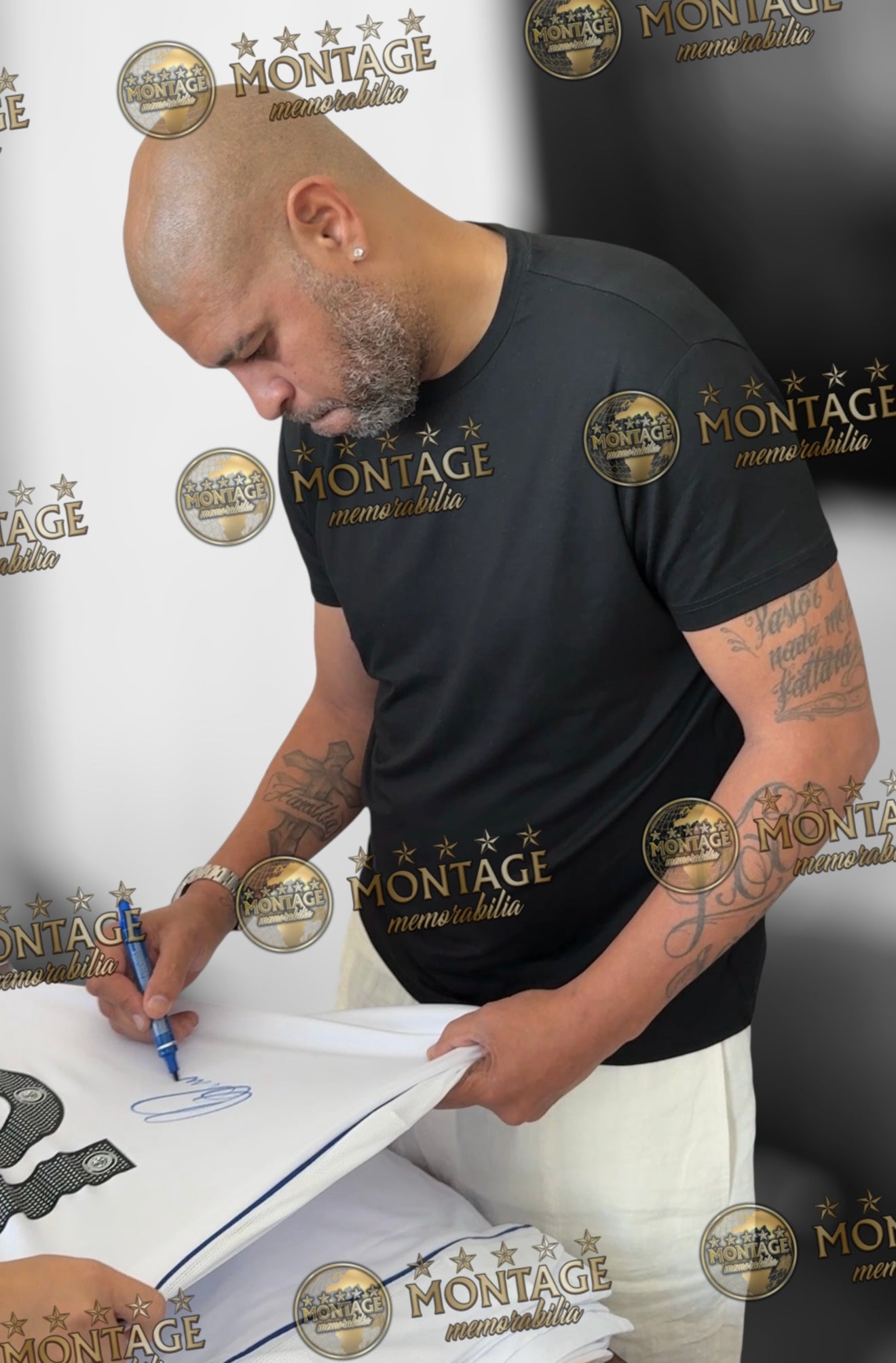 ADRIANO SIGNED INTER MILAN 2004/05 AWAY WHITE SHIRT (ACG CERT AG17328)