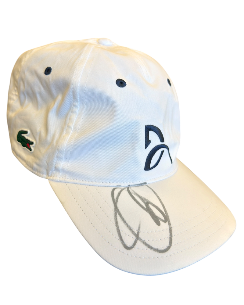 NOVAK DJOKOVIC SIGNED LACOSTE DJOKOVIC CAP (ACG CERT AG19121)-2