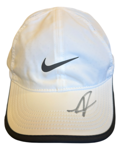 JANNIK SINNER SIGNED NIKE WHITE TENNIS CAP (ACG CERT AG19122)-1