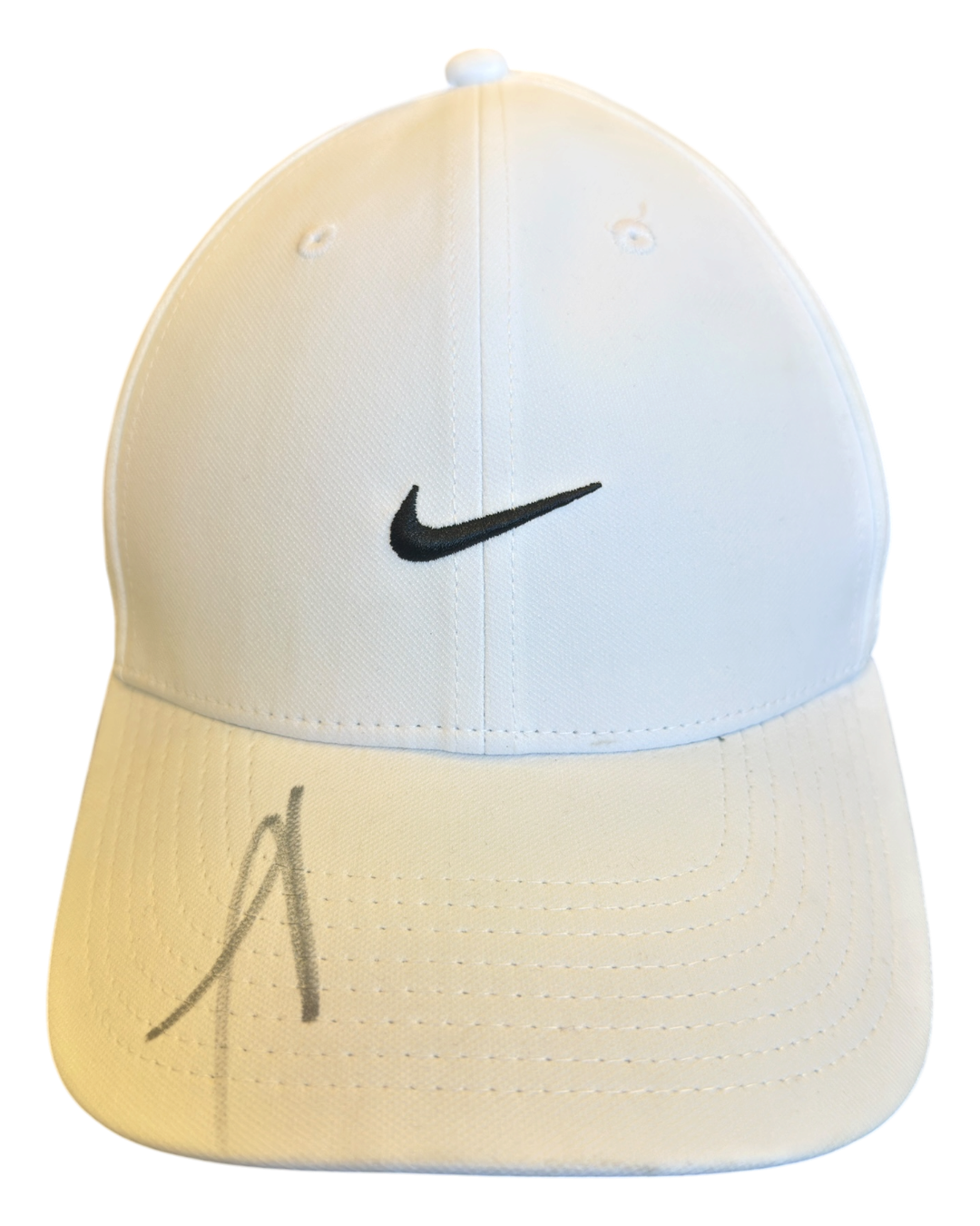 JANNIK SINNER SIGNED NIKE WHITE TENNIS CAP (ACG CERT AG19123)