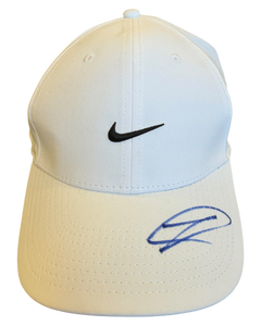JANNIK SINNER SIGNED NIKE WHITE TENNIS CAP (ACG CERT AG19125)-1