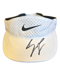ARYNA SABALENKA SIGNED NIKE WHITE TENNIS CAP (ACG CERT AG19127)-1