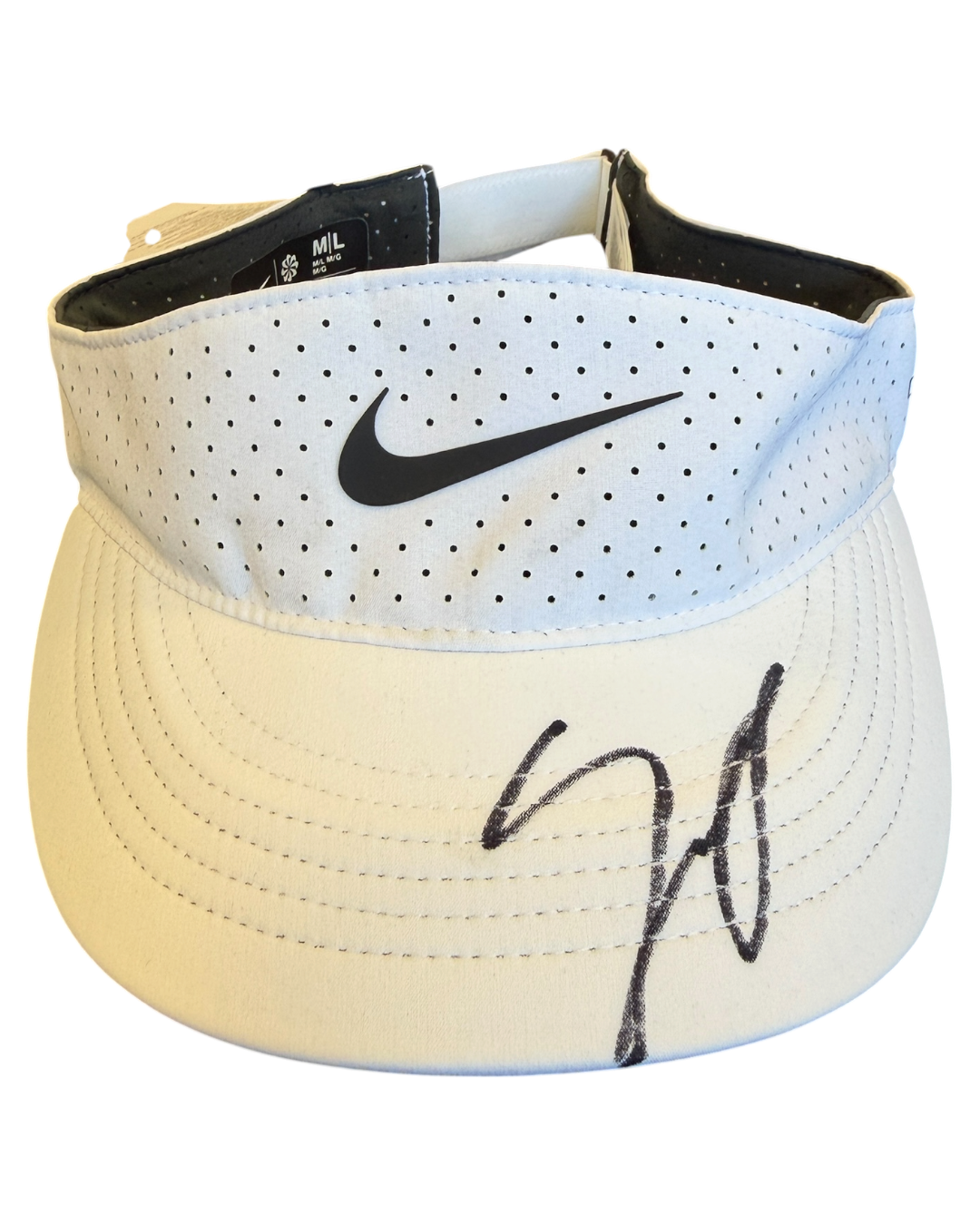 ARYNA SABALENKA SIGNED NIKE WHITE TENNIS CAP (ACG CERT AG19128)