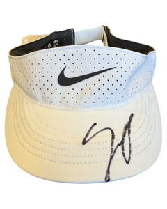 ARYNA SABALENKA SIGNED NIKE WHITE TENNIS CAP (ACG CERT AG19128)-1