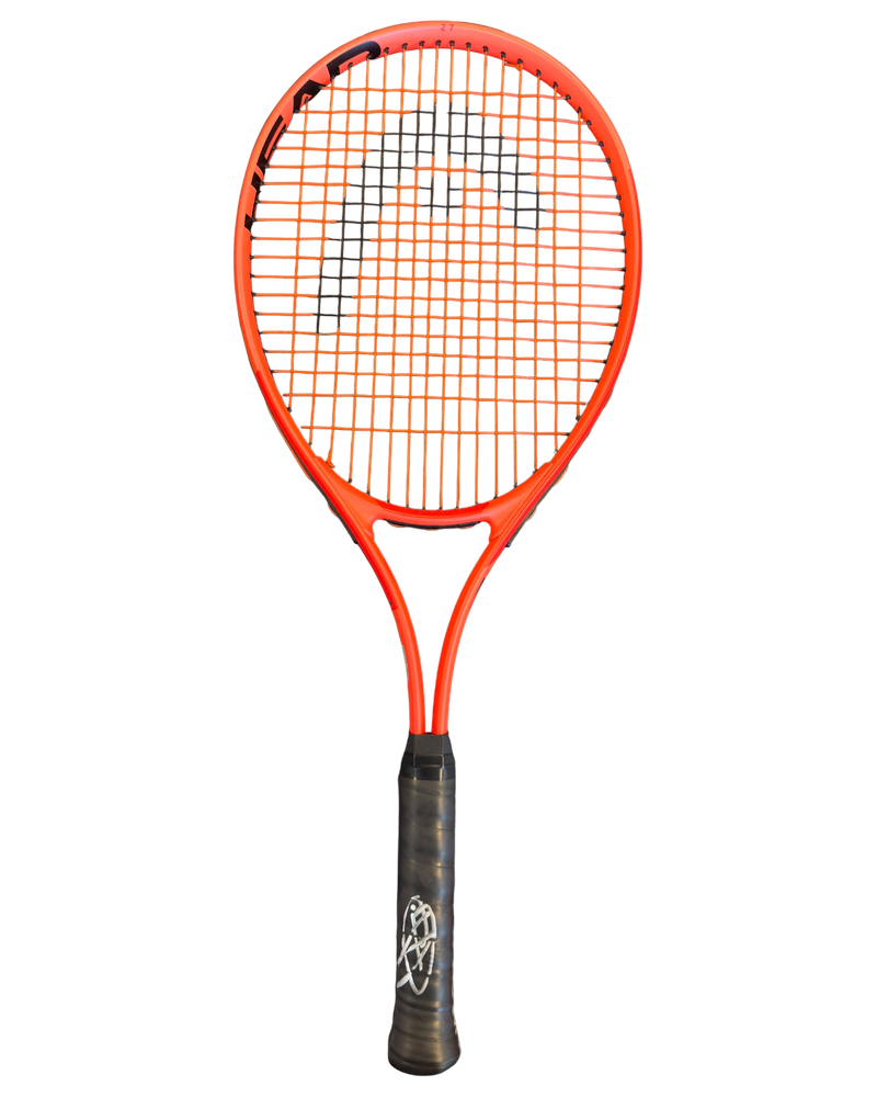 NOVAK DJOKOVIC SIGNED RED HEAD ATTITUDE TENNIS RACKET (ACG CERT AG19129)-1