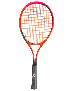 JANNIK SINNER SIGNED RED HEAD ATTITUDE TENNIS RACKET (ACG CERT AG19132)-1