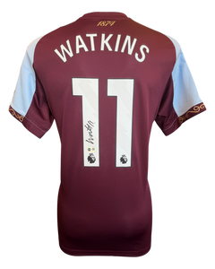 OLLIE WATKINS SIGNED ASTON VILLA 2025/26 HOME SHIRT (ACG CERT AG19153)-1