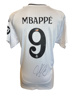 KYLIAN MBAPPE SIGNED 2024/25 REAL MADRID HOME SHIRT (ACG CERT AG17336)-1