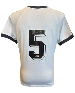 FRANZ BECKENBAUER SIGNED 1974 GERMANY WORLD CUP HOME SHIRT (ACG CERT AG19159)-1
