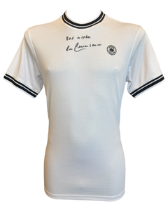 FRANZ BECKENBAUER SIGNED 1974 GERMANY WORLD CUP HOME SHIRT (ACG CERT AG19160)-1