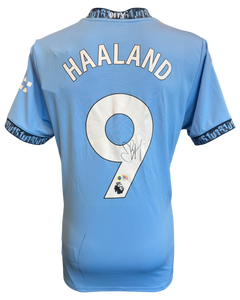 ERLING HAALAND SIGNED MANCHESTER CITY FC 24/25 HOME SHIRT (ACG CERT AG19162)-1