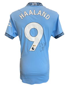 ERLING HAALAND SIGNED MANCHESTER CITY FC 24/25 HOME SHIRT (ACG CERT AG19163)-1