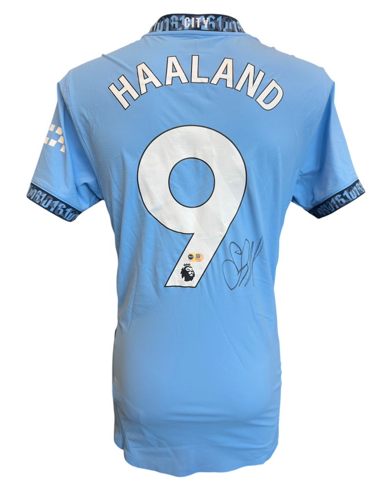 ERLING HAALAND SIGNED MANCHESTER CITY FC 24/25 HOME SHIRT (ACG CERT AG19163)-1